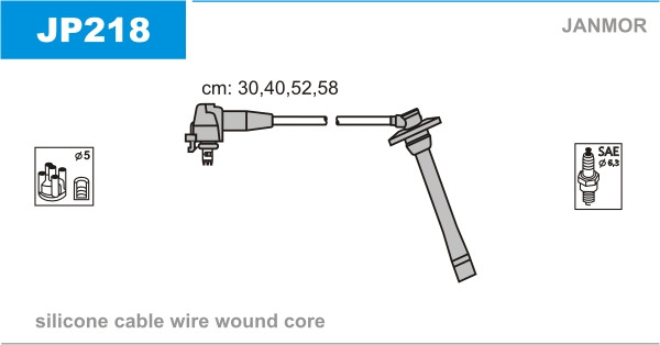JANMOR Zündleitungssatz