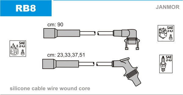 JANMOR Zündleitungssatz