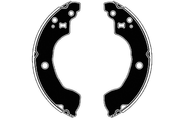 RAICAM Bremsbackensatz