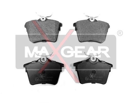 MAXGEAR Bremsbelagsatz, Scheibenbremse