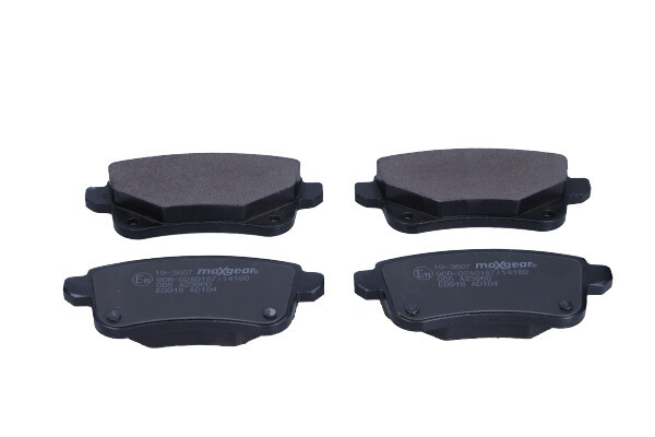 MAXGEAR Bremsbelagsatz, Scheibenbremse
