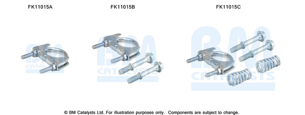 BM CATALYSTS Montagesatz, Ruß-/Partikelfilter