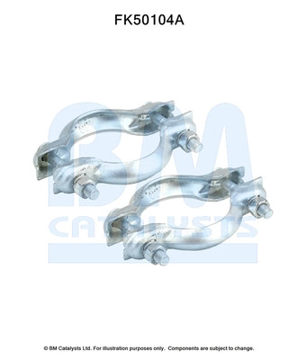 BM CATALYSTS Montagesatz, Abgasrohr