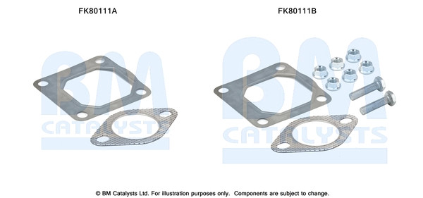 BM CATALYSTS Montagesatz, Katalysator