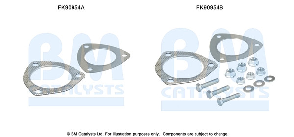 BM CATALYSTS Montagesatz, Katalysator