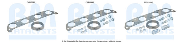 BM CATALYSTS Montagesatz, Katalysator