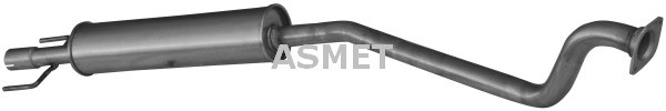 ASMET Mittelschalldämpfer