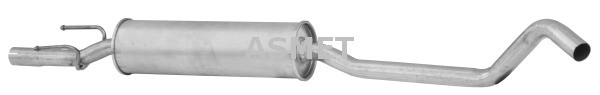 ASMET Mittelschalldämpfer