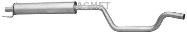 ASMET Mittelschalldämpfer