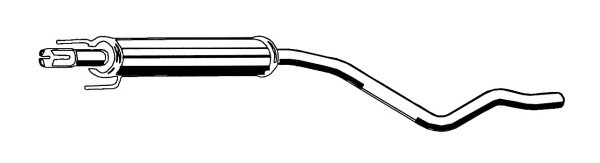 ASMET Mittelschalldämpfer