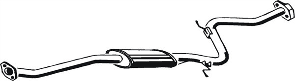 ASMET Mittelschalldämpfer