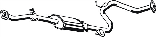 ASMET Mittelschalldämpfer