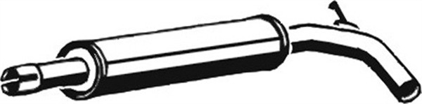 ASMET Mittelschalldämpfer