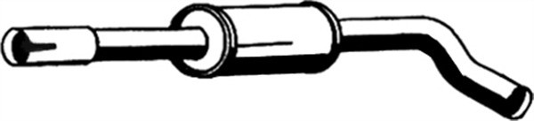 ASMET Mittelschalldämpfer