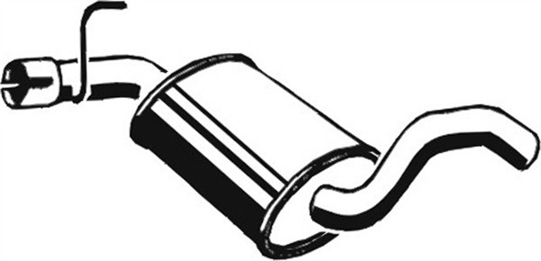 ASMET Mittelschalldämpfer