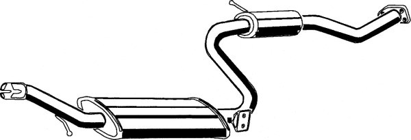 ASMET Mittelschalldämpfer