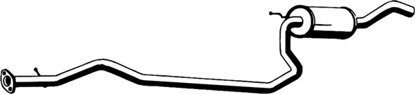 ASMET Mittelschalldämpfer