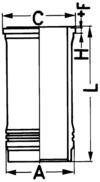 KOLBENSCHMIDT Zylinderlaufbuchse