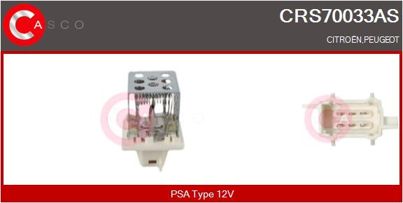 CASCO Widerstand, Innenraumgebläse