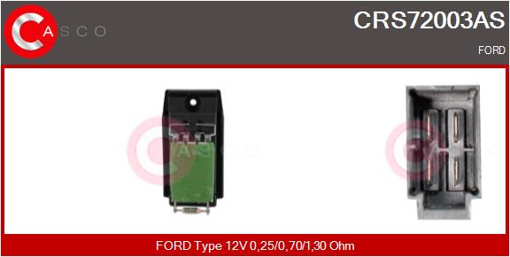 CASCO Widerstand, Innenraumgebläse