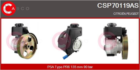 CASCO Hydraulikpumpe, Lenkung