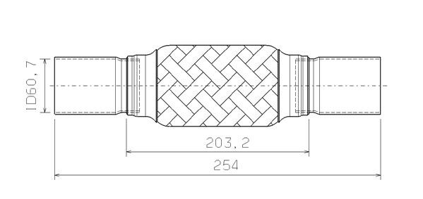 VEGAZ Flexrohr, Abgasanlage