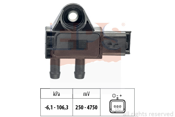 EPS Sensor, Abgasdruck