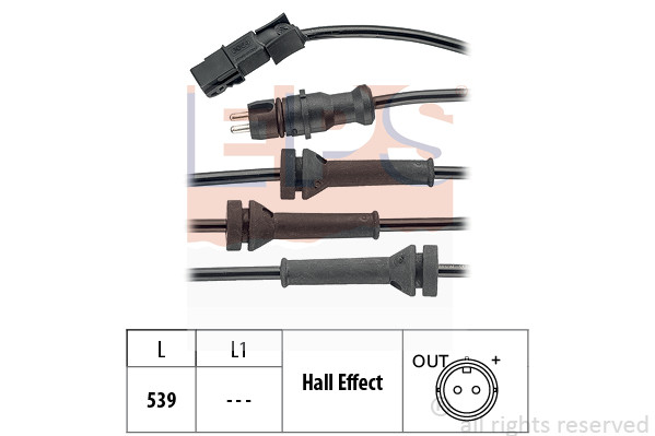 EPS Sensor, Raddrehzahl