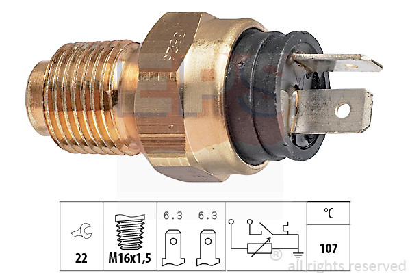 EPS Sensor, Kühlmitteltemperatur