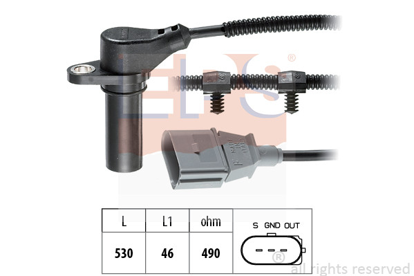 EPS Impulsgeber, Kurbelwelle