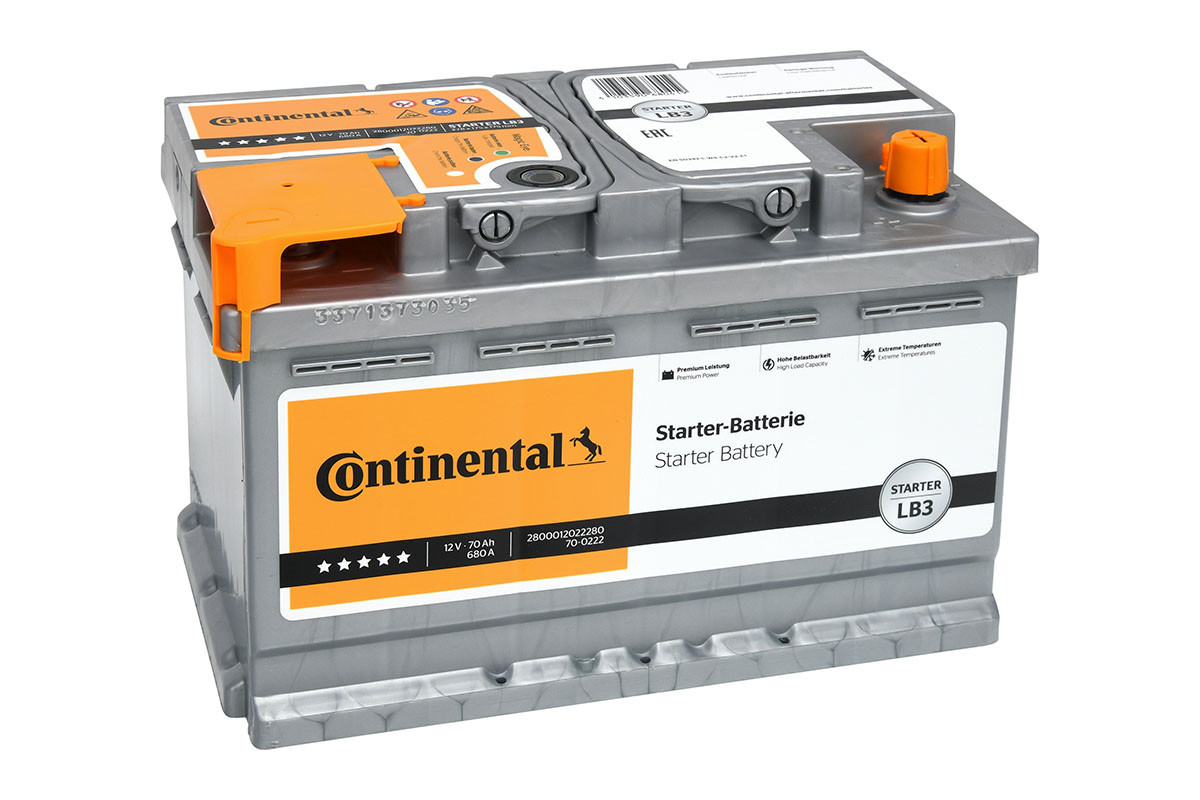 CONTINENTAL Starterbatterie CONTINENTAL Starterbatterie