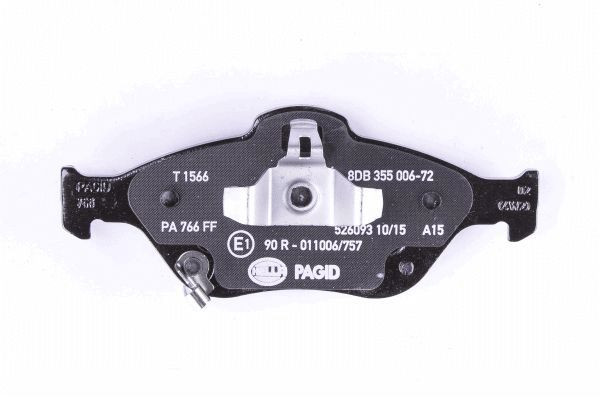 HELLA PAGID Bremsbelagsatz, Scheibenbremse