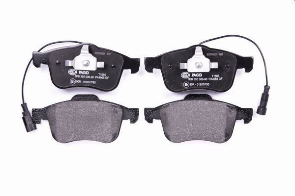 HELLA PAGID Bremsbelagsatz, Scheibenbremse