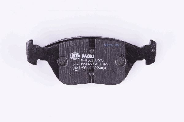 HELLA PAGID Bremsbelagsatz, Scheibenbremse