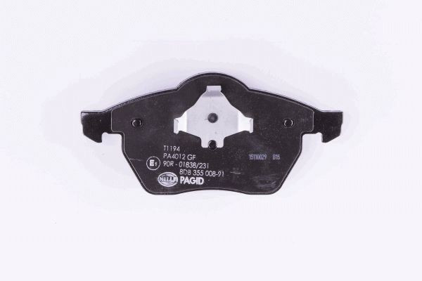 HELLA PAGID Bremsbelagsatz, Scheibenbremse