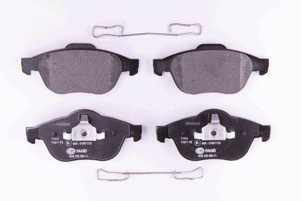 HELLA PAGID Bremsbelagsatz, Scheibenbremse