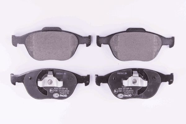 HELLA PAGID Bremsbelagsatz, Scheibenbremse