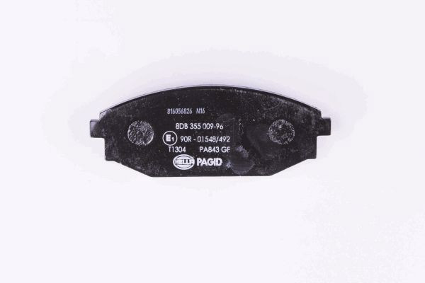 HELLA PAGID Bremsbelagsatz, Scheibenbremse