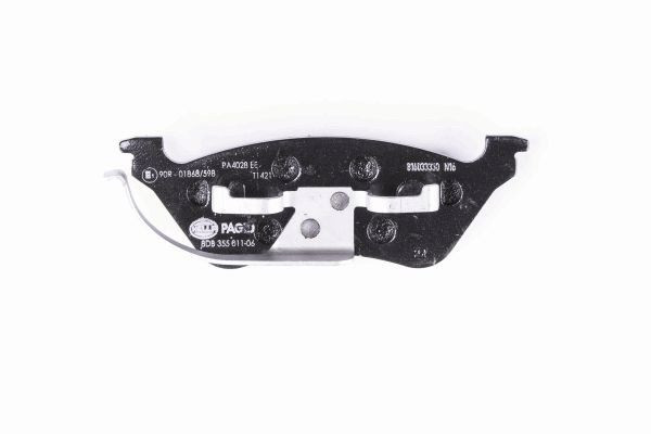 HELLA PAGID Bremsbelagsatz, Scheibenbremse