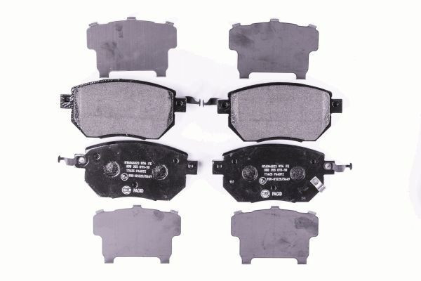 HELLA PAGID Bremsbelagsatz, Scheibenbremse