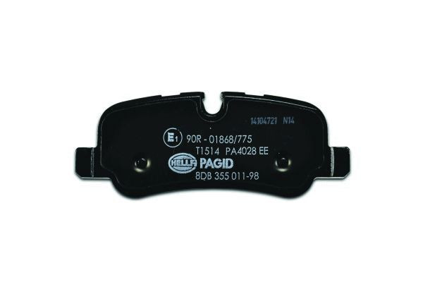 HELLA PAGID Bremsbelagsatz, Scheibenbremse