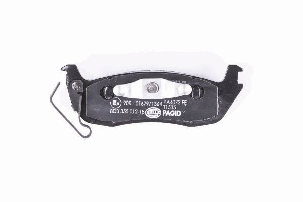 HELLA PAGID Bremsbelagsatz, Scheibenbremse