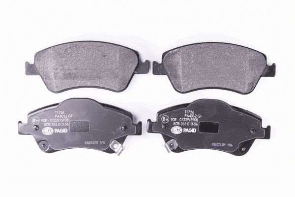 HELLA PAGID Bremsbelagsatz, Scheibenbremse