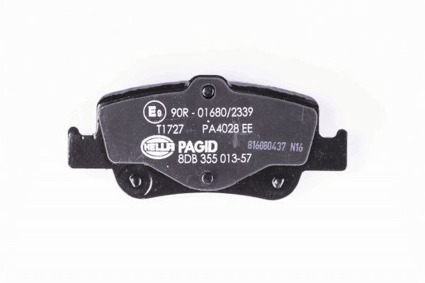 HELLA PAGID Bremsbelagsatz, Scheibenbremse