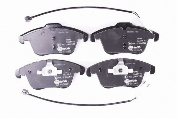 HELLA PAGID Bremsbelagsatz, Scheibenbremse