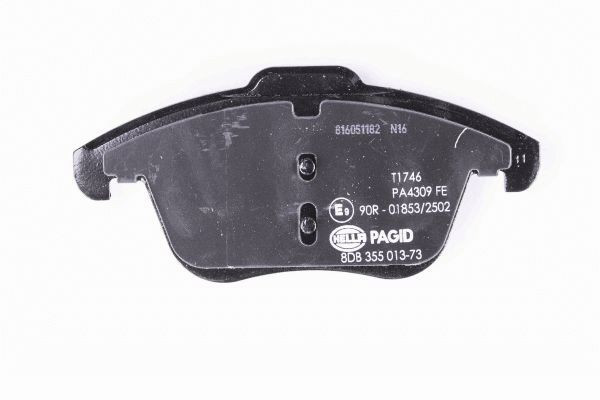 HELLA PAGID Bremsbelagsatz, Scheibenbremse