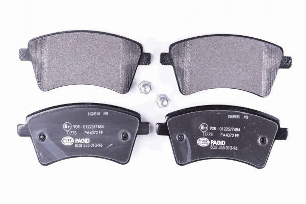 HELLA PAGID Bremsbelagsatz, Scheibenbremse