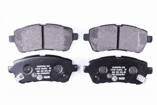 HELLA PAGID Bremsbelagsatz, Scheibenbremse