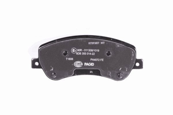 HELLA PAGID Bremsbelagsatz, Scheibenbremse