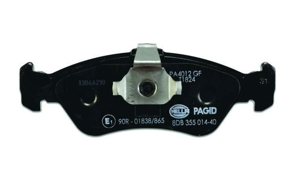 HELLA PAGID Bremsbelagsatz, Scheibenbremse